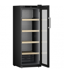 Liebherr Холодильник для вина, 168.4x60х76.3, холод.отд.-425л, зон - 1, бут-196, ST, дисплей, черный