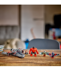 Конструктор LEGO Marvel Капітан Америка проти Червоного Халка 223 деталі (76292)