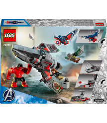 Конструктор LEGO Marvel Капітан Америка проти Червоного Халка 223 деталі (76292)