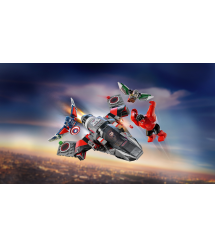 Конструктор LEGO Marvel Капітан Америка проти Червоного Халка 223 деталі (76292)