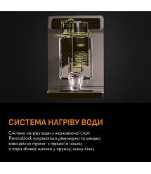 Krups Кофемашина Evidence 2.3л, зерно, автомат.капучинатор, дисплей, авторецептов - 11, сенсор.управление, серо-черный