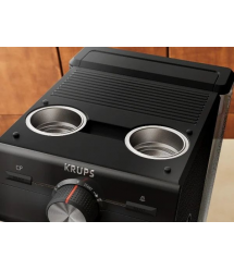 Krups Кофеварка рожковая Authentic C50 2л, молотый, 15 бар, черный