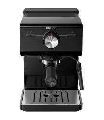 Krups Кофеварка рожковая Authentic C50 2л, молотый, 15 бар, черный