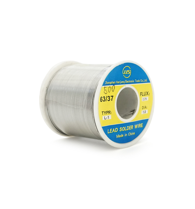 Припoй Jufeng ПОС-63 (Sn63 - Pb37), діам.-1мм, 500гр.катушка