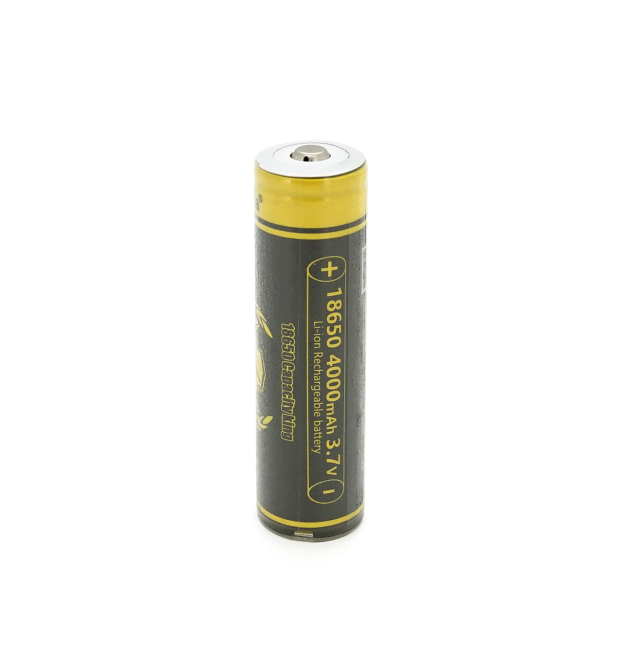 Акумулятор 18650 Li-Ion LiitoKala King-4000PCB, Protected, 4000mah (3800-4000mah), 3.7V (2.75-4.2V), Black - Yellow