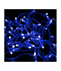 Гірлянда 300LED (Діод) Blue, 30 метрів, 8 режимів, прозора ізоляція