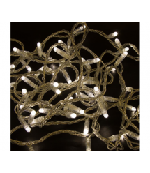 Гірлянда 300LED (Діод) White Hot, 30 метрів, 8 режимів, прозора ізоляція