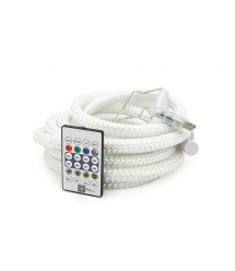 Світлодіодна стрічка Лускатий Neon RGB 5 метрів, живлення від USB