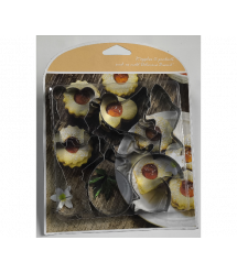 Форми для печива з нержавіючої сталі (різдвяні) 7 предмети - фігурки,Blister