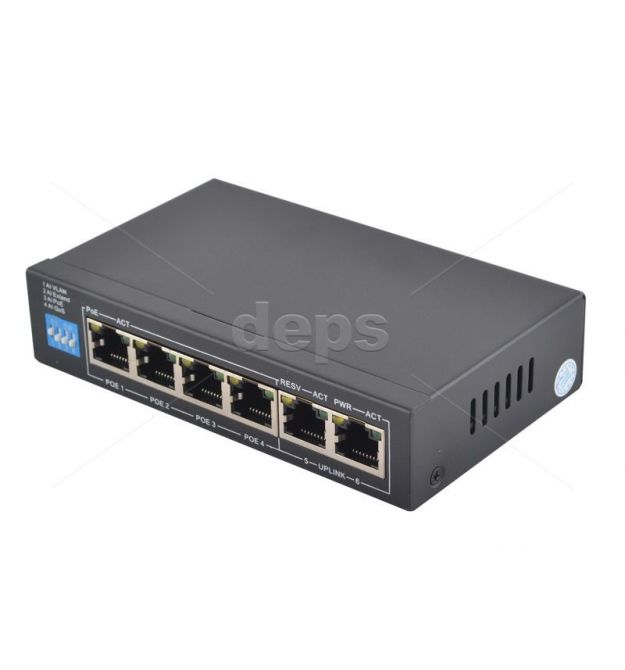 POE Watchdog комутатор FoxGate S6004G-G2-AI POE (60W)