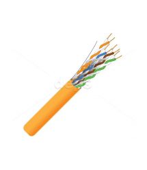 Кабель вита пара ​FinMark UTP CAT6 4P 23AWG LSZH помаранчевий 305м внутрішній