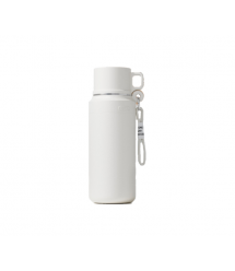 Термос для чаю Merlion з нержавіючої сталі, з ситечком, чашкою та ручкою для перенесення, об&aposєм 1000 мл., білий