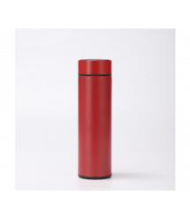 Термос для чаю Merlion з нержавіючої сталі, із ситечком, 230*65мм, об&aposєм 500 мл., 400гр. червоний