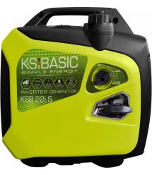 Könner & Söhnen Генератор инверторный бензиновый KSB 22i S, 230В, 2.0кВт, ручной запуск, 15.6кг