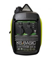 Könner & Söhnen Генератор инверторный бензиновый KSB 22i S, 230В, 2.0кВт, ручной запуск, 15.6кг