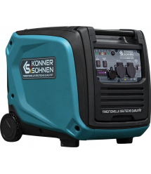 Könner & Söhnen Генератор инверторный бензиновый KS 4000iE S, 230В, 4.0кВт, электростартер, 40кг