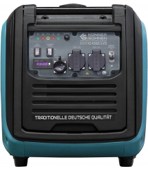 Könner & Söhnen Генератор инверторный бензиновый KS 4000iE S ATS, 230В, 4.0кВт, АВР(ATS), электростартер, 40кг