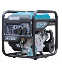 Генератор інверторний бензиновий Konner&Sohnen KS 3300i, 230В, 3.3кВт (KS3300i)