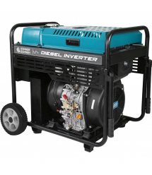 Könner & Söhnen Генератор дизельный инверторный KS 9500IDE ATSR, 230В, 9.5кВт, АВР(ATS), электростартер, 130кг