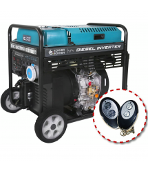 Könner & Söhnen Генератор дизельный инверторный KS 9500IDE ATSR, 230В, 9.5кВт, АВР(ATS), электростартер, 130кг