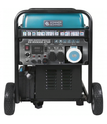 Könner & Söhnen Генератор дизельный инверторный KS 9500IDE ATSR, 230В, 9.5кВт, АВР(ATS), электростартер, 130кг