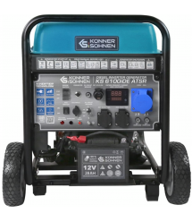 Könner & Söhnen Генератор дизельный инверторный KS 6100iDE ATSR, 230В, 5.5кВт, АВР(ATS), электростартер, 98кг