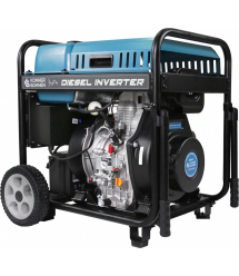 Könner & Söhnen Генератор дизельный инверторный KS 6100iDE ATSR, 230В, 5.5кВт, АВР(ATS), электростартер, 98кг