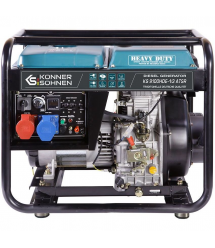 Генератор дизельный Konner&Sohnen KS 9100HDE-1/3 ATSR (EURO V), 230/400В, 6.5/6.0кВт, 7.5/7.0кВт (KS9100HDE-1/3ATSR)