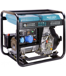 Könner & Söhnen Генератор дизельный KS 6102HDE (EURO II), 230В, 5.5кВт, электростартер, 107кг
