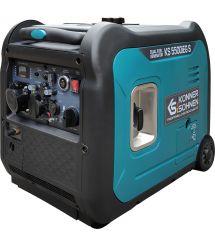Генератор газово-бензиновый инверторный Konner&Sohnen KS 5500iEG S, 230В, 5.5кВт (KS5500iEGS)