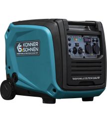 Könner & Söhnen Генератор газово-бензиновый инверторный KS 4000iEG S, 230В, 4.0кВт, электростартер, 40кг