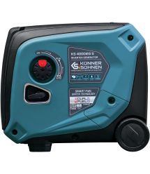 Könner & Söhnen Генератор газово-бензиновый инверторный KS 4000iEG S, 230В, 4.0кВт, электростартер, 40кг