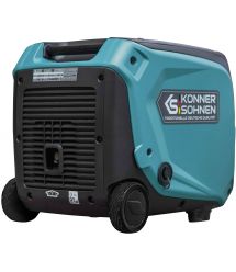 Könner & Söhnen Генератор газово-бензиновый инверторный KS 4000iEG S, 230В, 4.0кВт, электростартер, 40кг