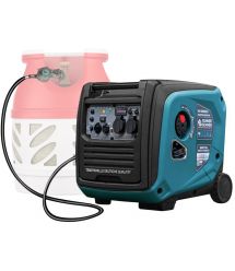 Könner & Söhnen Генератор газово-бензиновый инверторный KS 4000iEG S, 230В, 4.0кВт, электростартер, 40кг