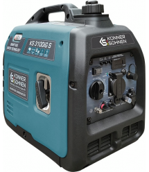 Könner & Söhnen Генератор газово-бензиновый инверторный KS 3100iG S, 230В, 3.1кВт, ручной запуск, 22кг