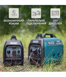 Könner & Söhnen Генератор газово-бензиновый инверторный KS 3100iG S, 230В, 3.1кВт, ручной запуск, 22кг