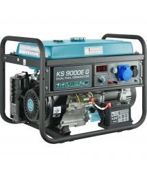 Könner & Söhnen Генератор газово-бензиновый KS 9000E G, 230В, 6.5кВт, электростартер, 83.0кг
