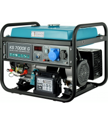 Könner & Söhnen Генератор газово-бензиновый KS 7000E G, 230В, 5.5кВт, электростартер, 77.2кг