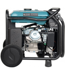 Könner & Söhnen Генератор газо-бензиновый инверторный KS8100IEG, 230В, 8.5кВт, электростартер, 68кг