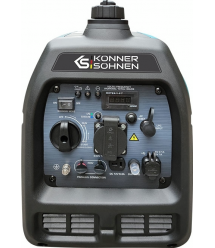 Könner & Söhnen Генератор газо-бензиновый инверторный KS 2100IGS, 230В, 2.0кВт, электростартер, 19кг