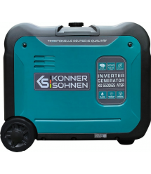 Könner & Söhnen Генератор бензиновый инверторный KS 5500iES ATSR, 230В, 5.5кВт, АВР(ATS), электростартер, 52кг