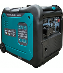 Könner & Söhnen Генератор бензиновый инверторный KS 5500iES ATSR, 230В, 5.5кВт, АВР(ATS), электростартер, 52кг