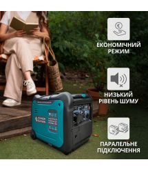 Könner & Söhnen Генератор бензиновый инверторный KS 5500iES ATSR, 230В, 5.5кВт, АВР(ATS), электростартер, 52кг
