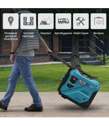 Könner & Söhnen Генератор бензиновый KS KS 6000iE S, 230В, 5.5кВт, электростартер, 39.5кг