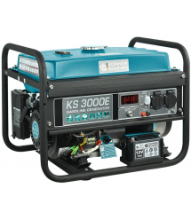Könner & Söhnen Генератор бензиновый KS 3000E, 230В, 3.0кВт, электростартер, 46.1кг