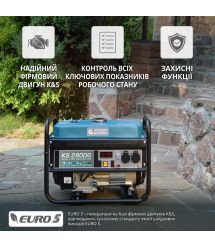 Könner & Söhnen Газобензиновый генератор KS 2900G