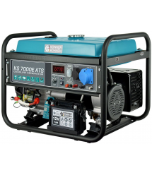 Könner & Söhnen Бензиновый генератор KS 7000E ATS, 230В, 5.5кВт, АТС, электростартер, 76.8кг