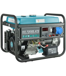 Könner & Söhnen Бензиновый генератор KS 7000E ATS, 230В, 5.5кВт, АТС, электростартер, 76.8кг