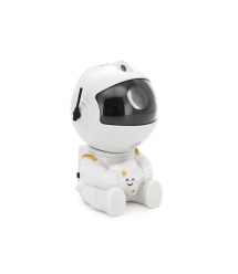 Ночник-проектор YT43587 Астронавт+ Bluetooth колонка, пульт, кабель USB, White, Box