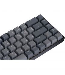 Keychron Клавиатура механическая K6 68Key, Gateron G Pro Brown, BT/USB-A, EN/UKR, White LED, Чорний